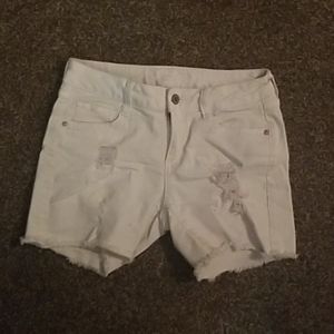 White shorts